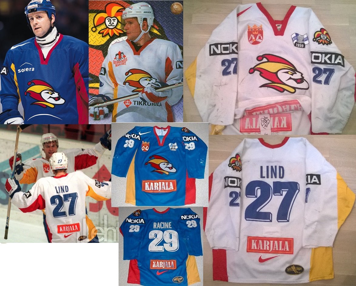 NIKE  JARI KURRI Team Finland 1998 Olympic Hockey Jersey