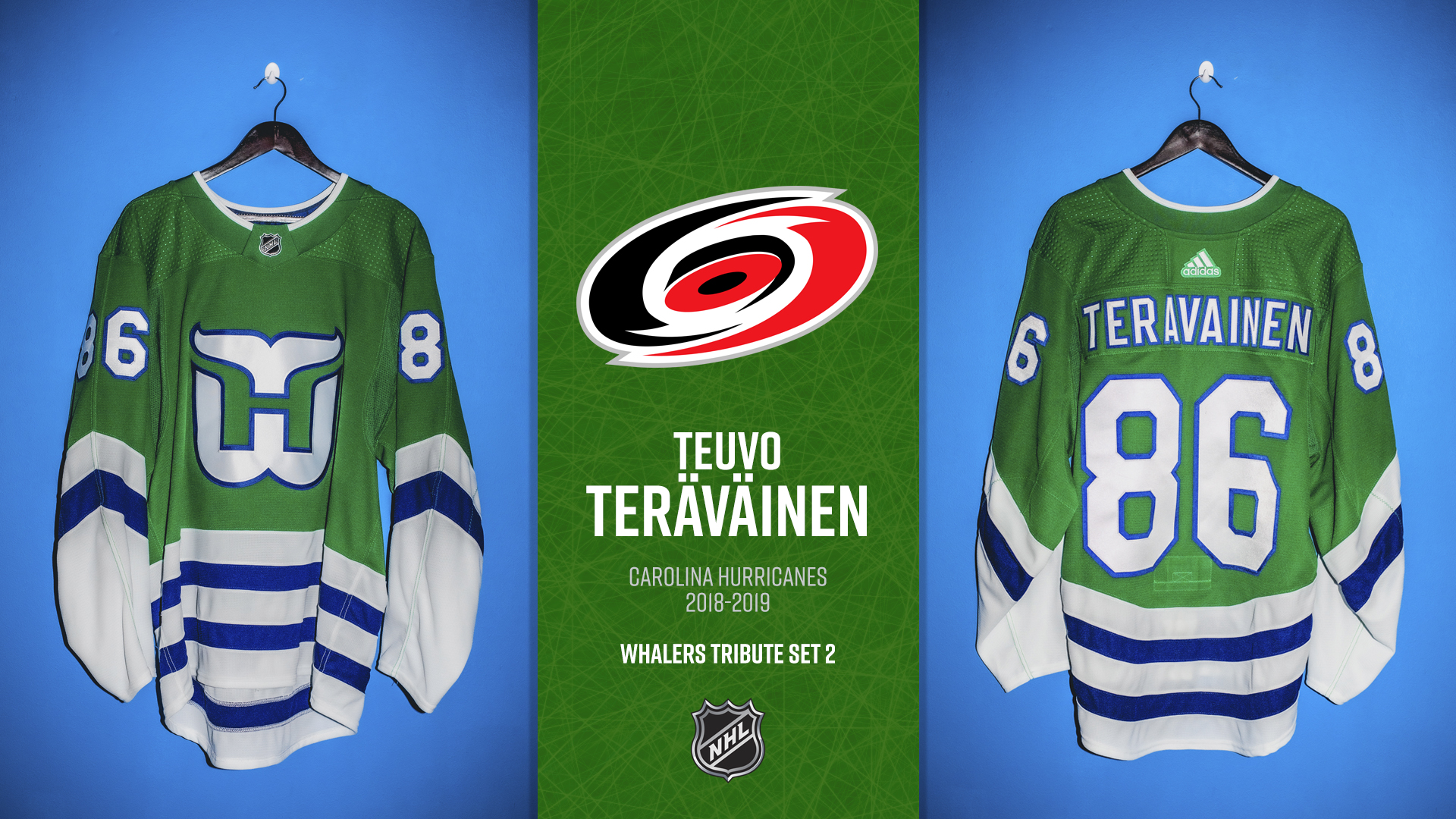 Teuvo Teravainen #86 Autographed, Game Worn Hartford Whalers Jersey - NHL  Auctions